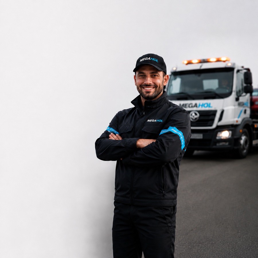 MEGAHOL tow truck - roadside assistance Warsaw 24h